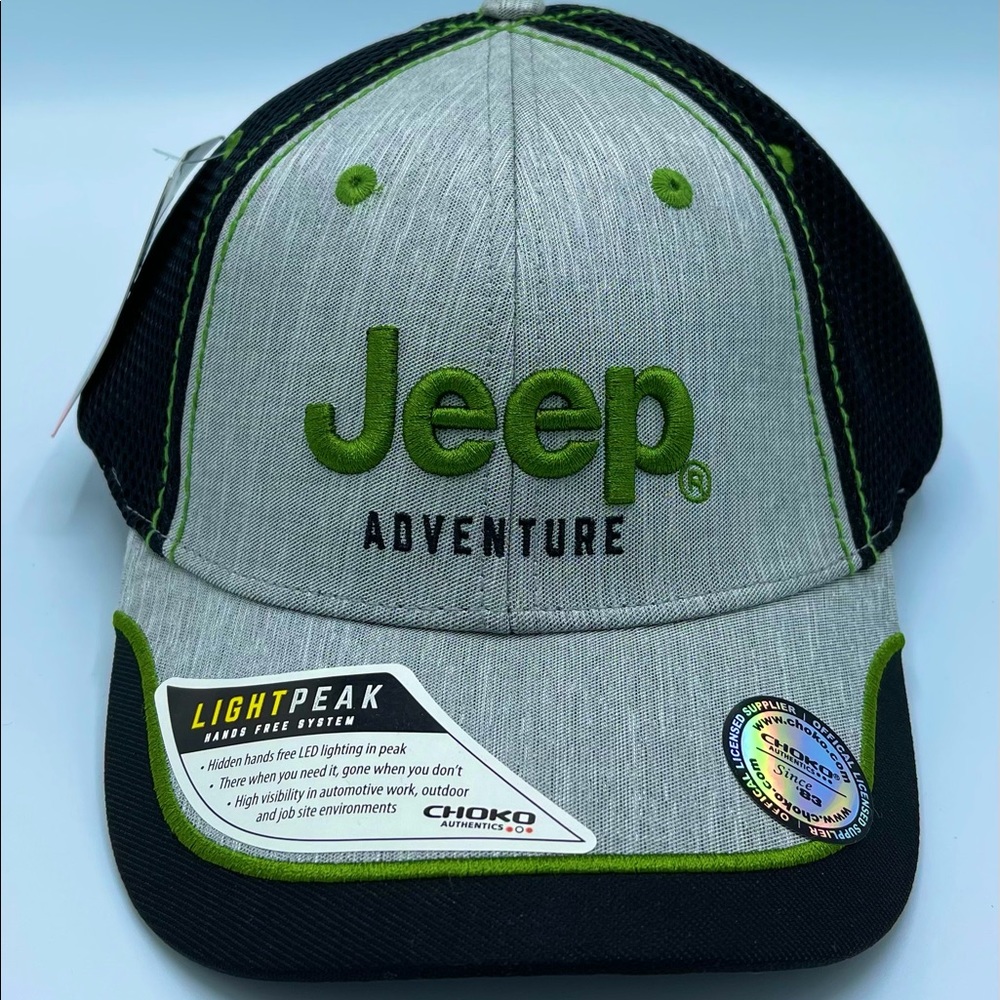 NEW Official Jeep Adventure Hat with LED LIGHTS!!!